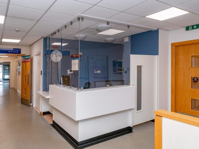 Consultation Room Refurbishment electrical works at Cardonald Medical Center, Cardonald, Glasgow