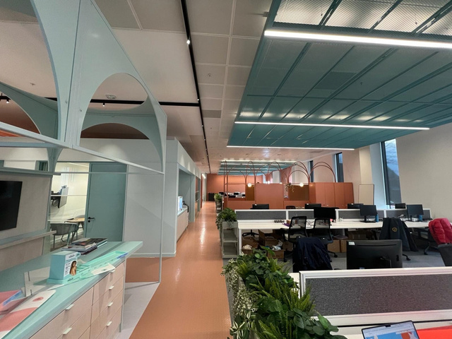 Bespoke Lighting Fit-Out electrical works at Future Beauty, Glasgow - completed works