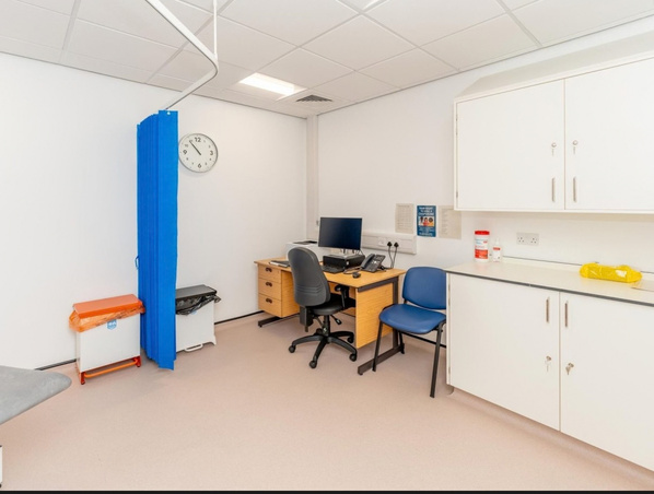 Consultation Room Refurbishment electrical works at Cardonald Medical Center, Cardonald, Glasgow - completed works