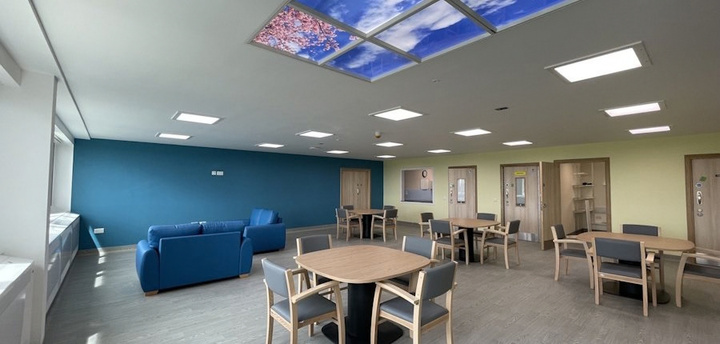 Ligature Ward Fit-Out electrical works at Queen Margaret Hospital, Dunfermline, Fife - completed works